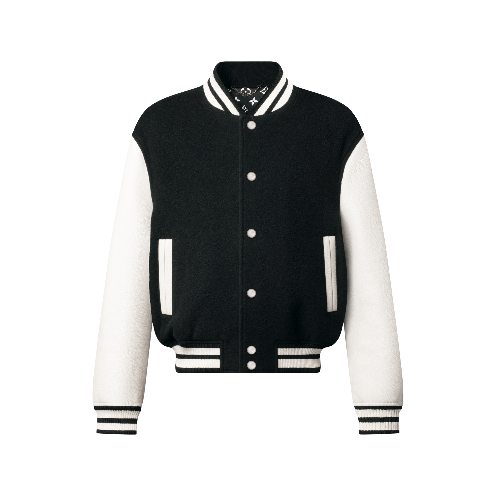 Leather Signature Varsity Jacket - High-End Ready-to-Wear | LOUIS